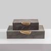 Non-woven Fabric Rectangular Storage Box Accessory Box Desktop Storage Container Jewelry Organizer Home Organization