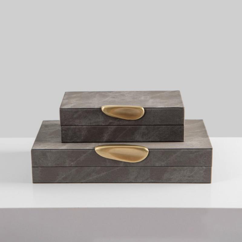Non-woven Fabric Rectangular Storage Box Accessory Box Desktop Storage Container Jewelry Organizer Home Organization