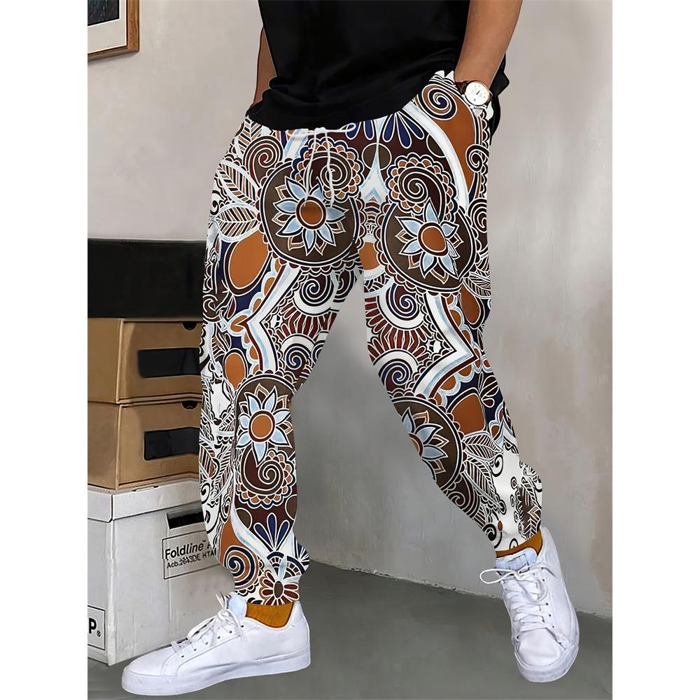 2025 New Men's Casual Sports Pants 3D Texture Design Fashionable Sports Style Comfortable And Soft Drawstring Casual Pants