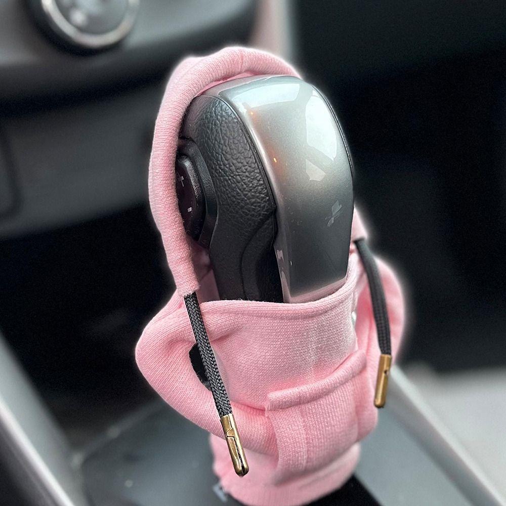 New Funny Creative Car Interior Knob Hoodie Cover Gear Shift Knob Hoodie Sweatshirt