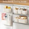 Household Magnetic Storing Shelf Space Saving Solid Smart Phone Rack Toiletries Holder for Kitchen Bathroom Bedroom