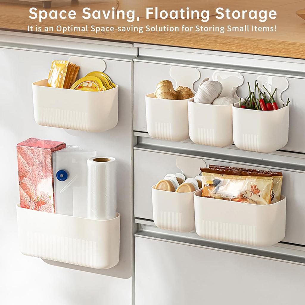 Household Magnetic Storing Shelf Space Saving Solid Smart Phone Rack Toiletries Holder for Kitchen Bathroom Bedroom