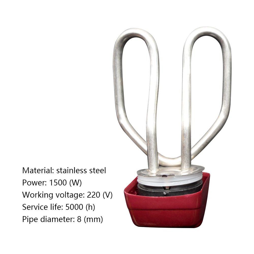 Tool Heating Tube Stainless Steel Kettle Heated Pipe Kettle Heating Core Heating Pipe Electric Kettle Part