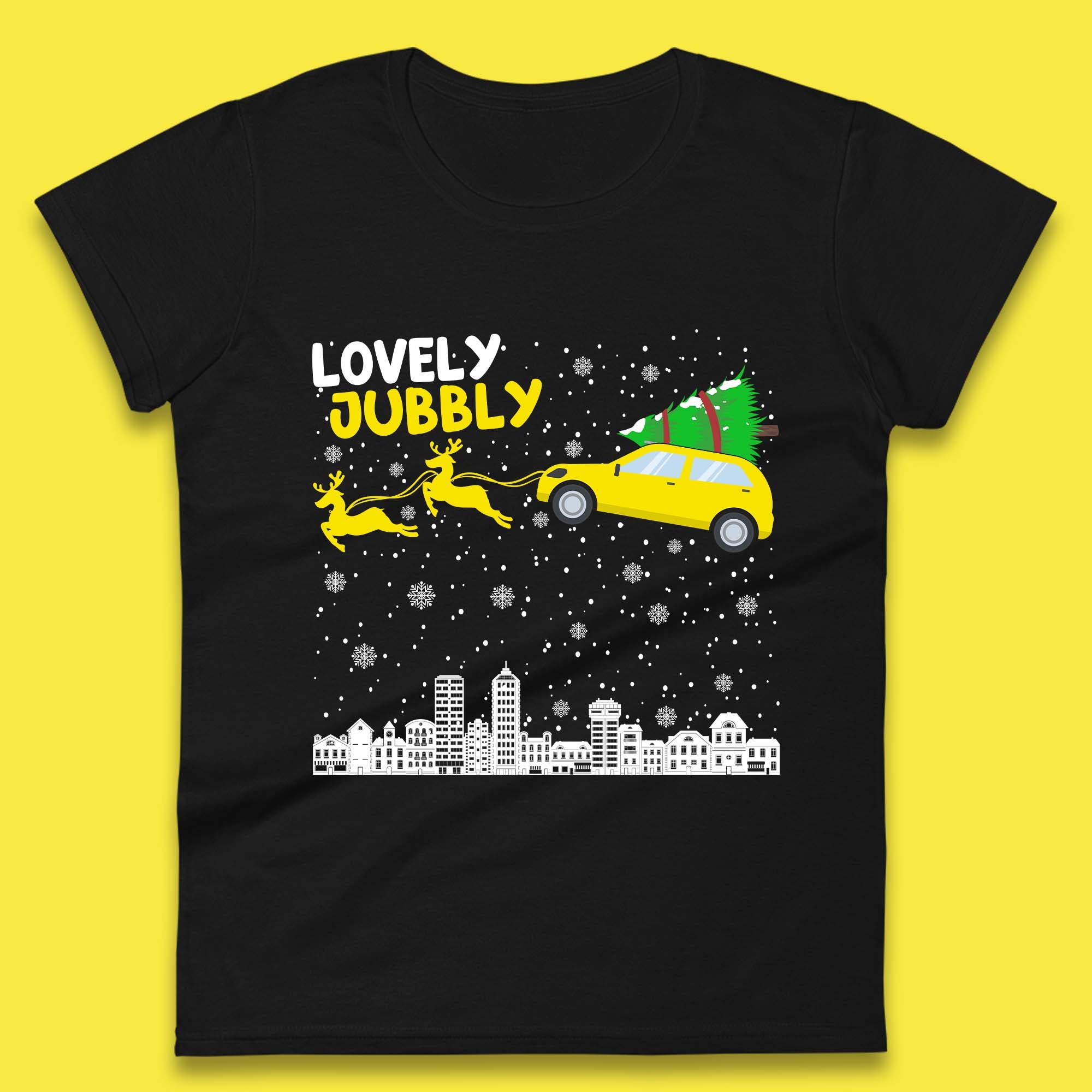 

Lovely Jubbly Christmas Womens T Shirt Mens Tops Tees Unisex 4XL