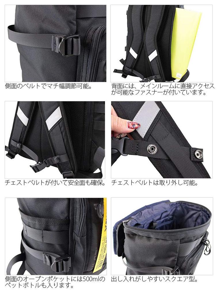 Square Backpack Super Hornet AVX598 Black 10 [AVIREX]