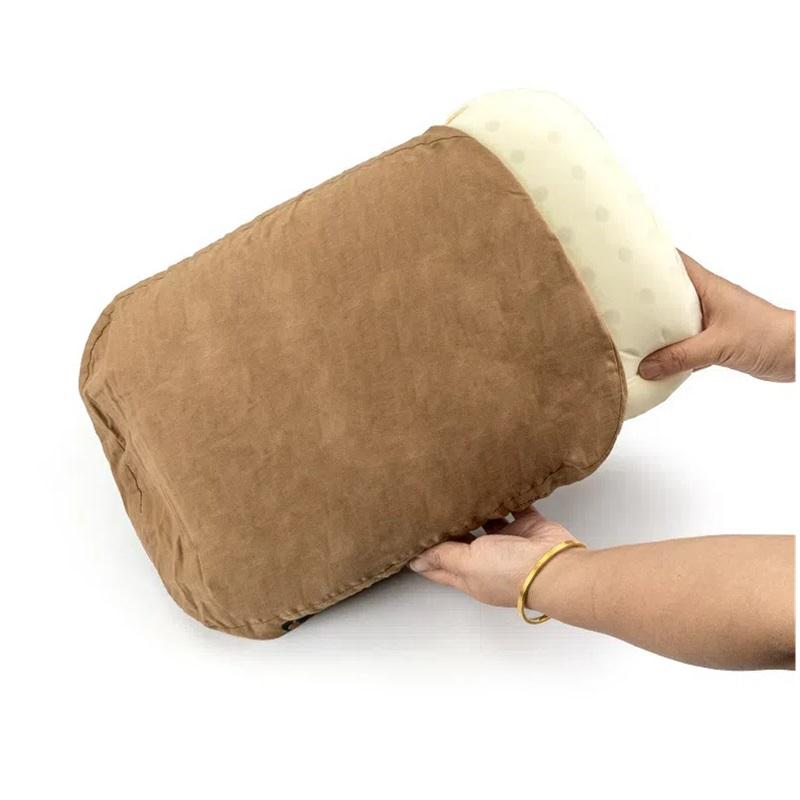 Outdoor Camping Travel Cervical Pillow Portable Nap Pillow Slow Rebound Memory Pillow