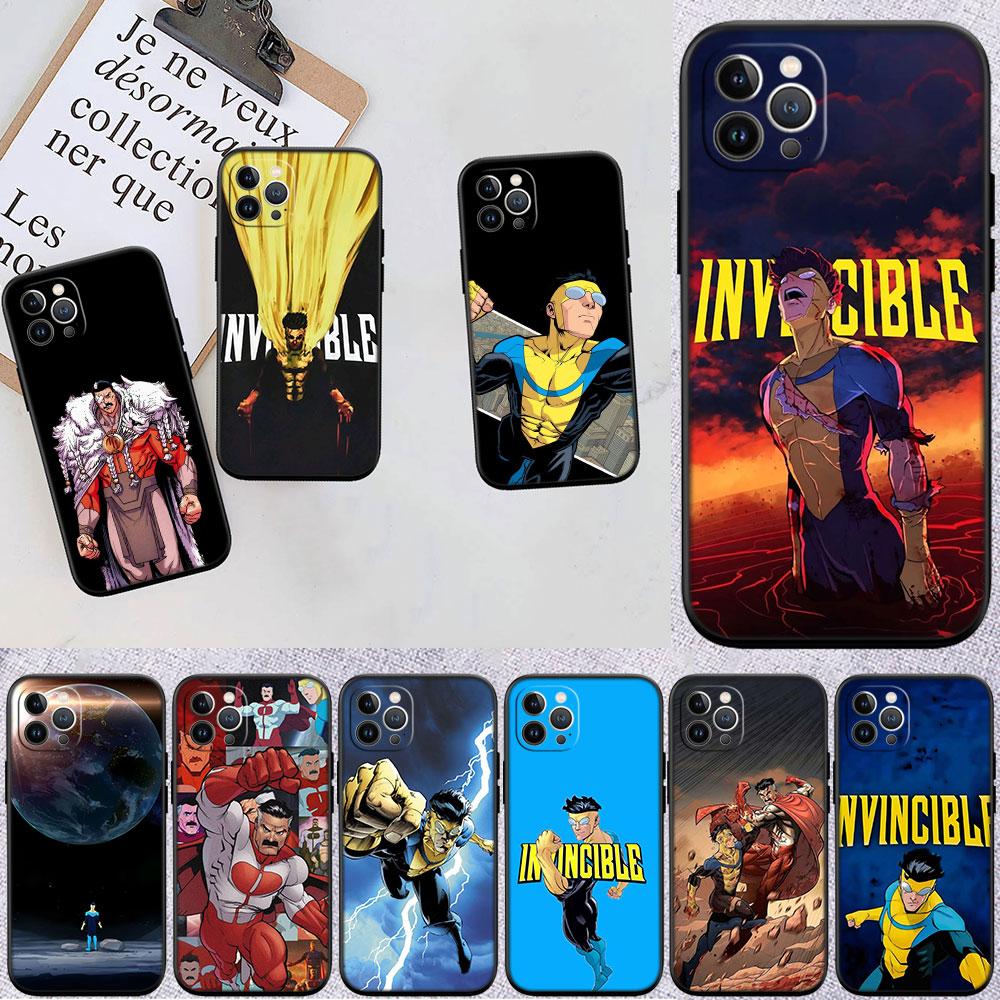 MY16 I-Invincibles Soft Shell Phone Case for Redmi Note 13 14 Pro+ Plus A3 A3X 13X 13C 13R 14S 14C 14R