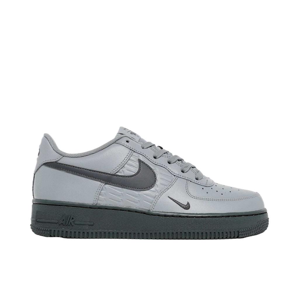 Nike Air Force 1 GS Cool Grey Anthracite Kids Sneakers IH4475-025