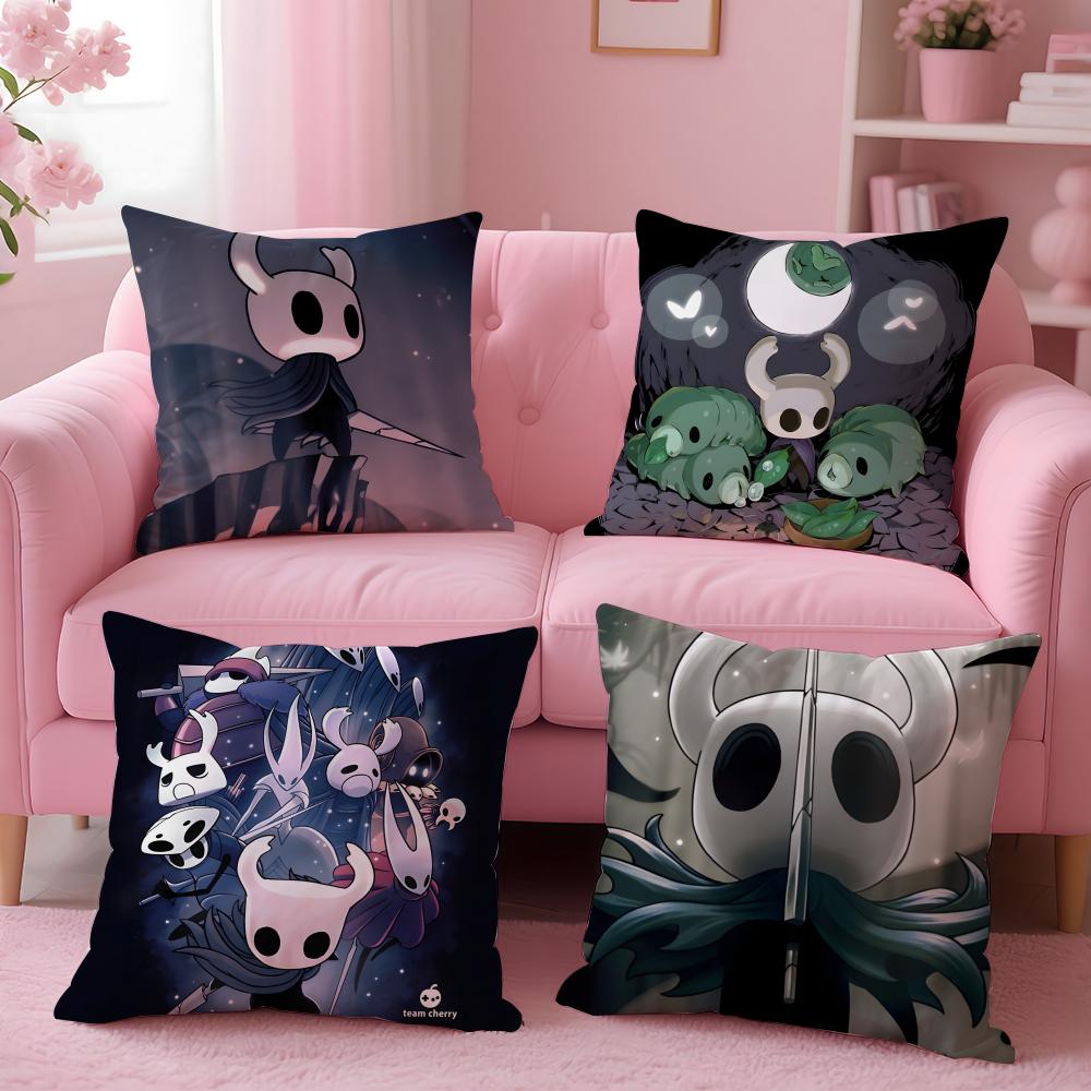 Game Hollow Knight Cushion Cover Cushion Cover Set 4Pcs 50X50 45X45 40X40 Pillowcase Decorative Sofa Home Decor