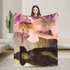2025 New Wicked For Good Elphaba & Glinda Blanket  Soft Plush Throw Blanket For Couch Chair Picnic Flannel Bedspread Bed Cover