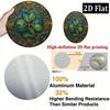 1pc Green Four Leaf Clover Aluminum Wall Sign, Lucky Metal Plaque for Home Garden Decor