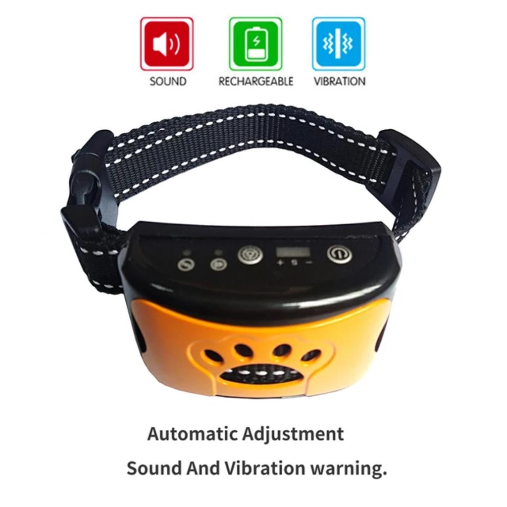 Neues Ultraschall-Antibell-Trainingshalsband mit USB-Anschluss für Hunde – Stoppt das Bellen und vibriert, Antibell-Gerät für Hunde – Dropshipping verfügbar