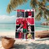 1 Stück Cristiano Ronaldo Jubel Mikrofaser Schnelltrocknendes Strandtuch Saugfähig Weich Übergröße Sandfreies Handtuch für Reise Pool Fitnessstudio Schwimmen Yoga 20a67