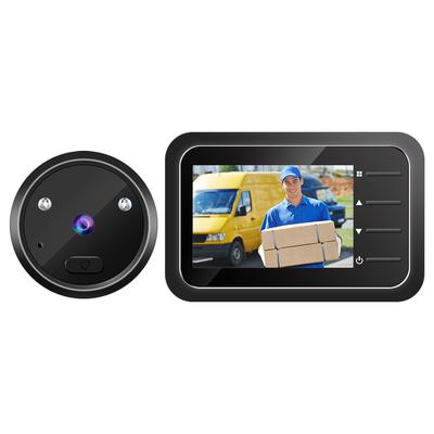 2.4Inch LCD Screen Video Peephole Doorbell Camera IR Night Vision Video Eye Door Bell Visual Doorbell Smart Home Outdoor Camera