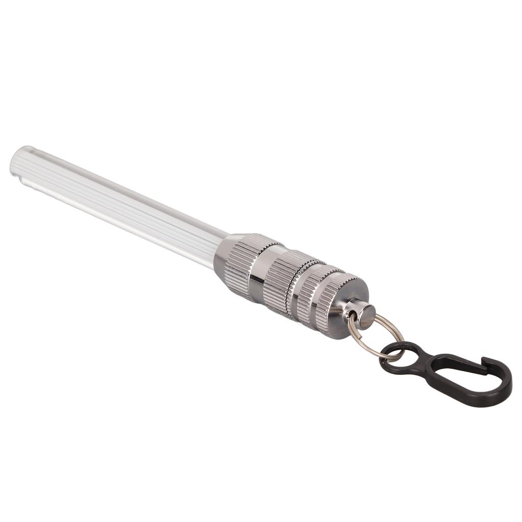 Diving LED Light Underwater Waterproof LED Dive Flashlight Warning Torch with Button BatteryWhite