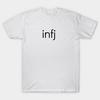 Unisex Fashion TShirt Infj Light Print TShirt Plus Size S-5XL T-Shirt 100%Cotton Tops O Neck Short Sleeve Tees