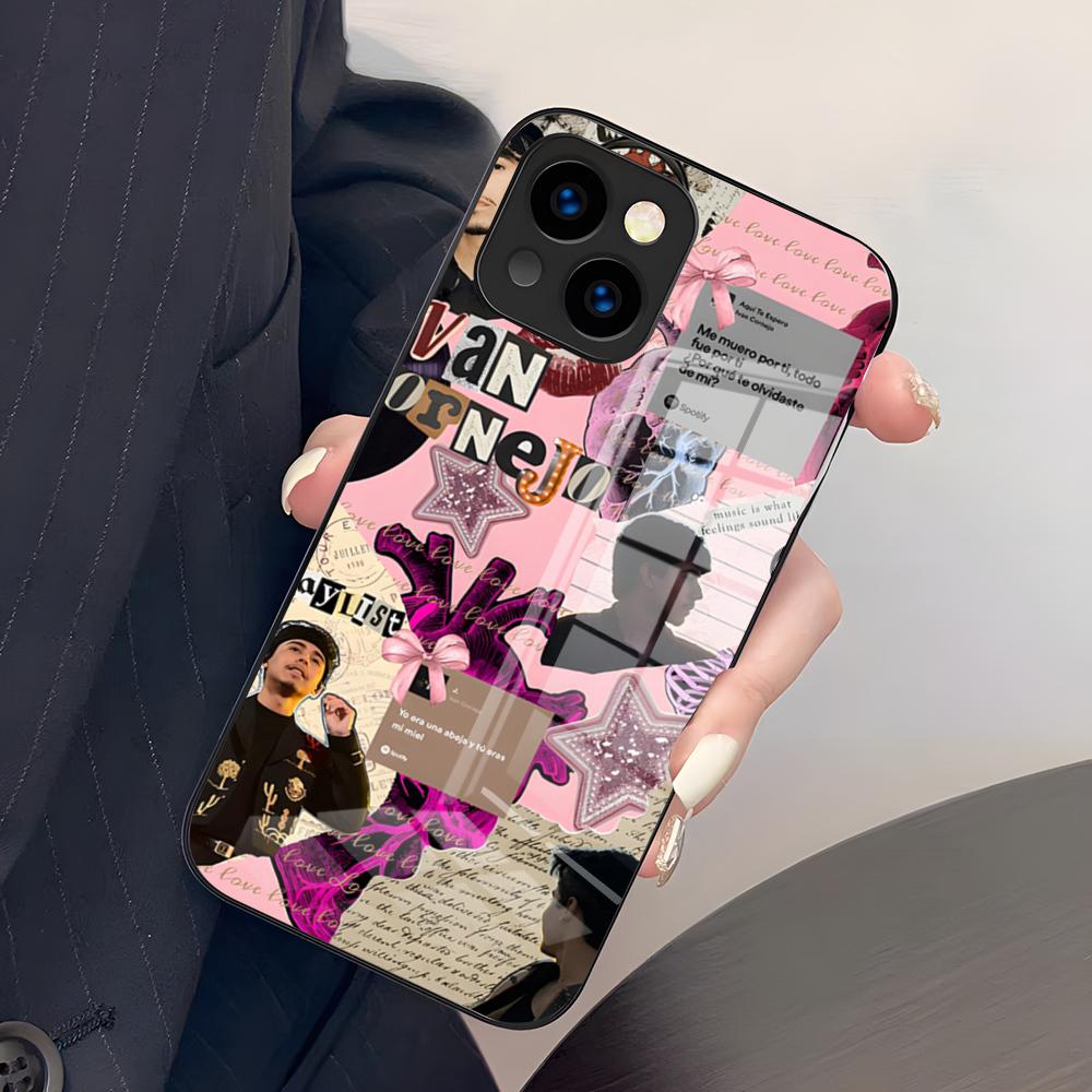 

I-Ivan Cornejo Phone Case For IPhone 17 Pro Max 15 Pro 16 14 Plus 12 13 Mini 11 Pro Shockproof Glass Cover iPhone16Pro