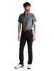 Short Sleeve Polo Shirt Geometric Print Golf Base 3 [PEARLY GATES] Men's (Logo Pattern) / / 053-4160415 021_Charcoal [S]