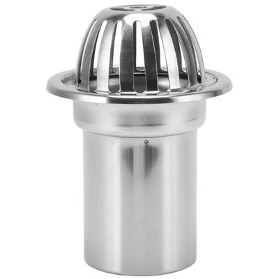Roof Floor Drain Stainless Steel Non Blocking Balcony Outdoor Rain Bucket Drainage Parts Round 3in