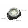 Wristband Sighting Compass Lightweight Outdoors Trekking Hunting Hiking Drifting