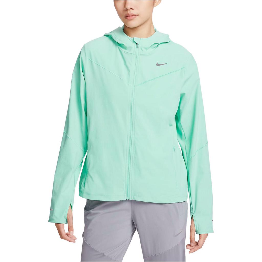 Nike Swift UV Quick-Dry Running Hoodie With Sun Protection Women Tops Emerald-Green FB7481-349