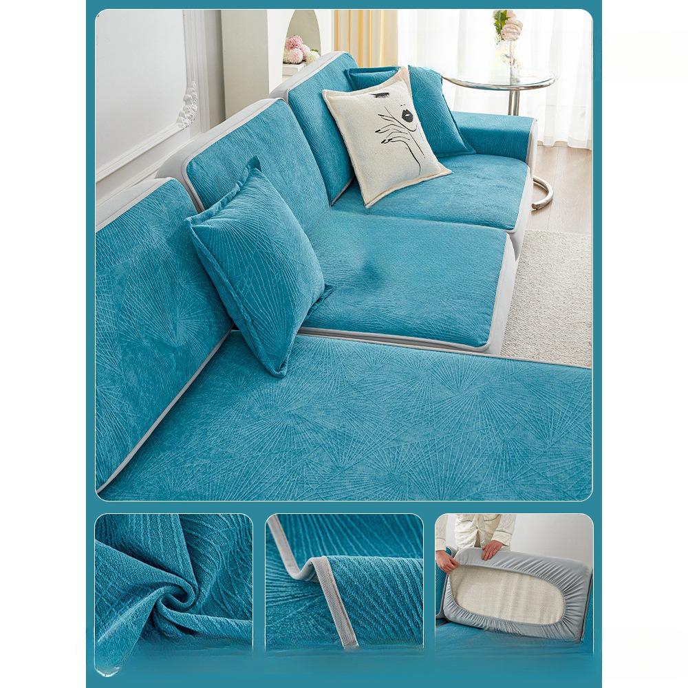 Chenille Combination Sofa Cushion Four Seasons Universal Sofa Cover Cover All-Inclusive Universal Cover Non-Slip Cover Cloth