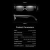 HD 800W Pixels AI Smart Glasses Photochromic Chat GPT Camera Bluetooth Call Voice Assistant Music Player Translation Semi-Rimless UV Protection Unisex