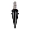 3 Spiked Windshield Bolts Black For Harley Electra Glide Tri Glide Street Glide 2014-2025