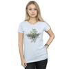 DC Comics Womens/Ladies Wonder Woman Butterfly Logo Cotton T-Shirt