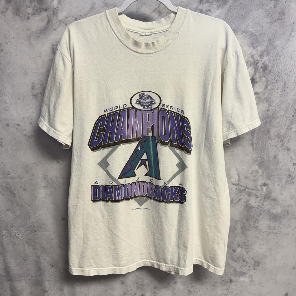 Vintage Arizona Diamondbacks World Series Champions T Shirt Mens Large
