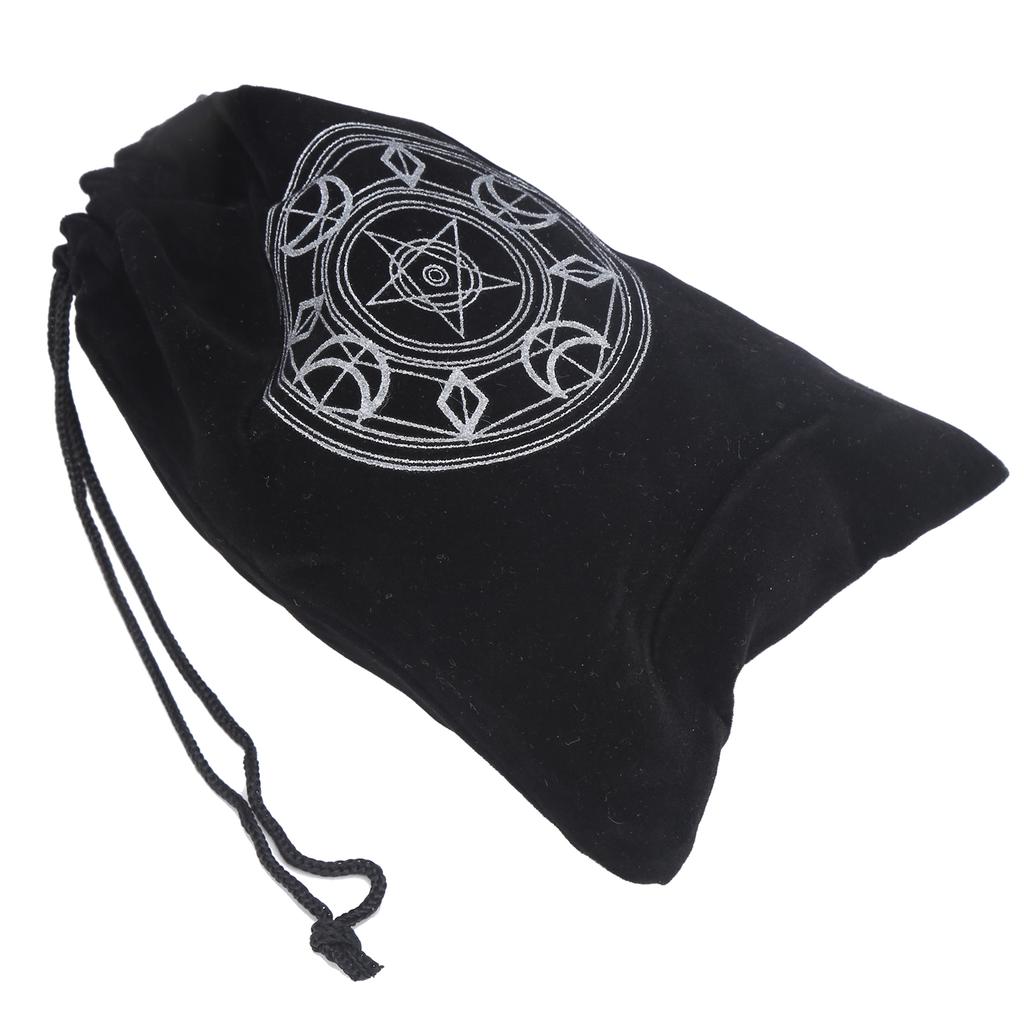 17 X 11.5cm Tarot Bag Pouch Playing Cards Jewelry Coins Accessory Storage Drawstring Bag