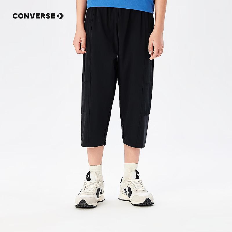 Converse Unisex Kids  Moisture-Wicking Capri Sports Pants M