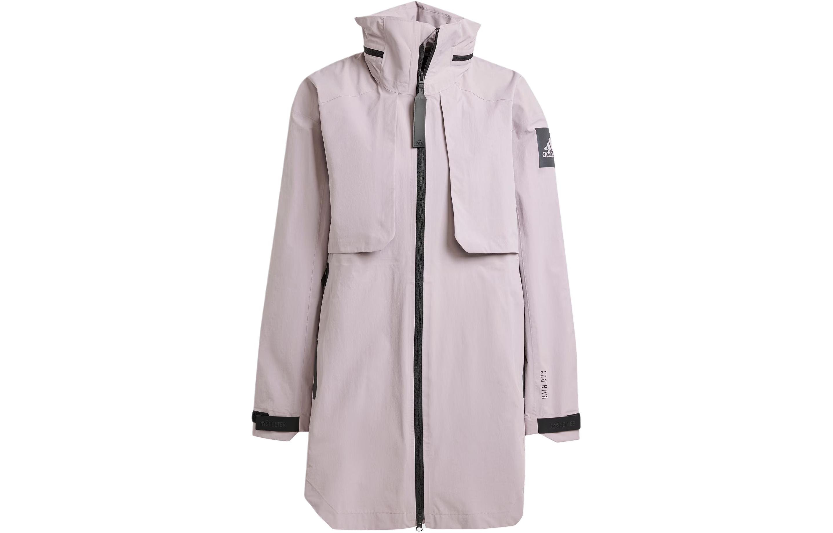 Adidas Myshelter Rain.Rdy Parka Jackets & Coats Women s Light Pink IR6158 L