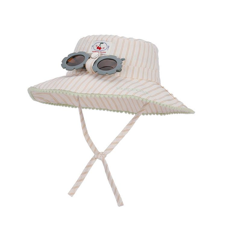 Childrens Casual Sun Hat With Soft Polyester Fabric And Sunshade For Outdoor Adventures And Travel