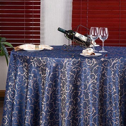 Modern Minimalist Solid Color Dining Table Set Hook Up Party Circular Decorative Cloth Multiple Colors of Chinese Tablecloth