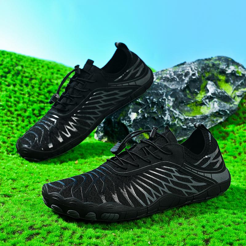 Men Water Shoes Women Beach Aqua Shoes Quick Dry Swimming Wading Sports Sneakers Fashionable Outdoor Beach Fitness Water Shoes
