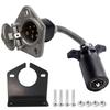 Trailer Connector Adapter 7 Pin For For AMERICAN Blade To Round Socket With High Compatibility And Stable Installation