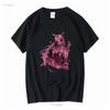 League of Legend Ahri T Shirt Long or Short Sleeves Vintage Washed Streetwear Stylish Top For Everyday Wear Homme Soft Fashion