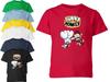 Konijn vs Aap Grappige Cartoon Unisex Kinder T-shirt | Kinderboek Cadeau Tee