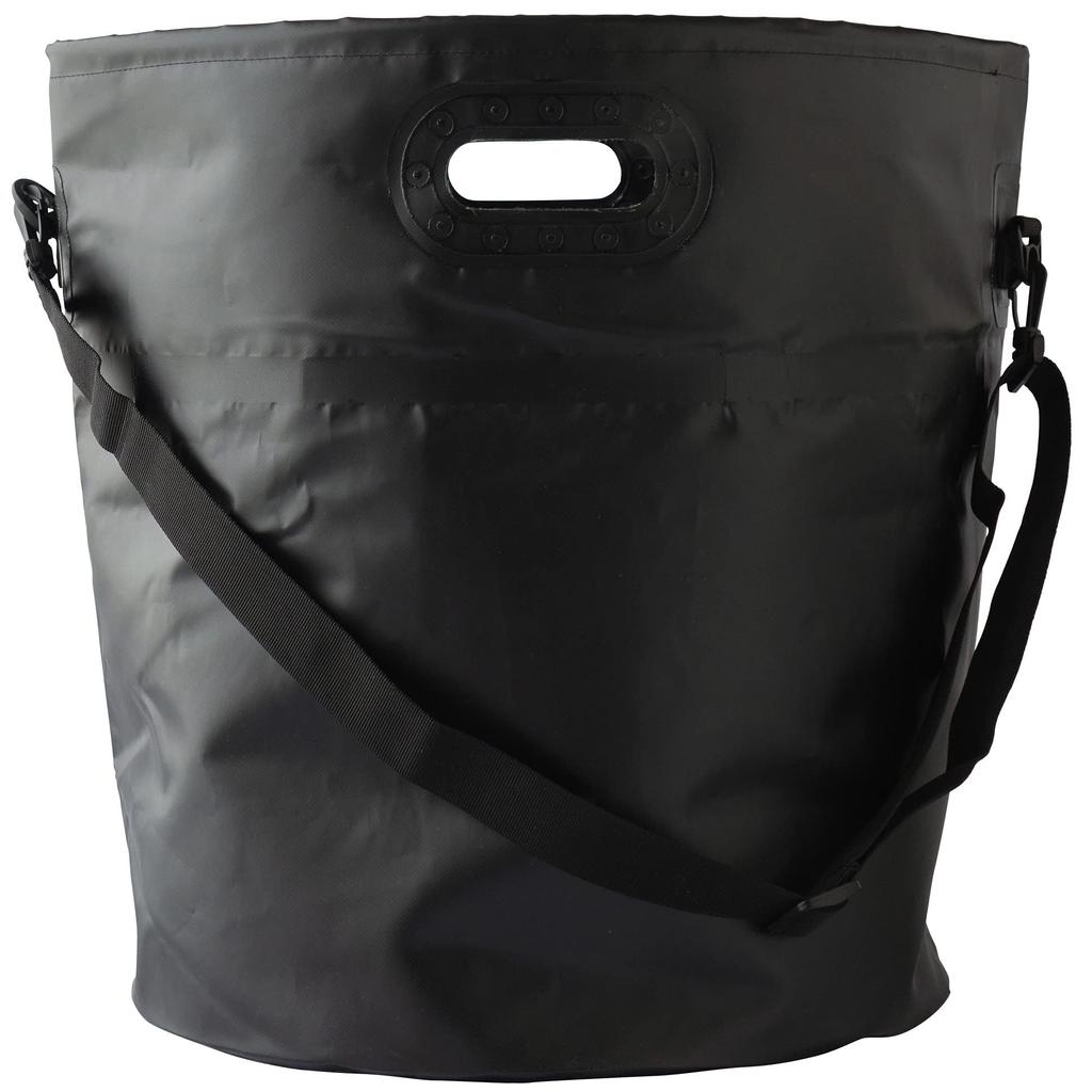 Beach Access Large Capacity Portable Wet Foldable Wet Bucket Outdoor Bucket for and Black Surfer's Bag, 50L, (Multi-Purpose Surfing, Fishing, Diving,