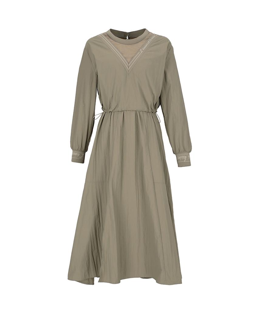 VISITINNEWYORK String Jacquard Lettering Dress (Vz8Op7A)