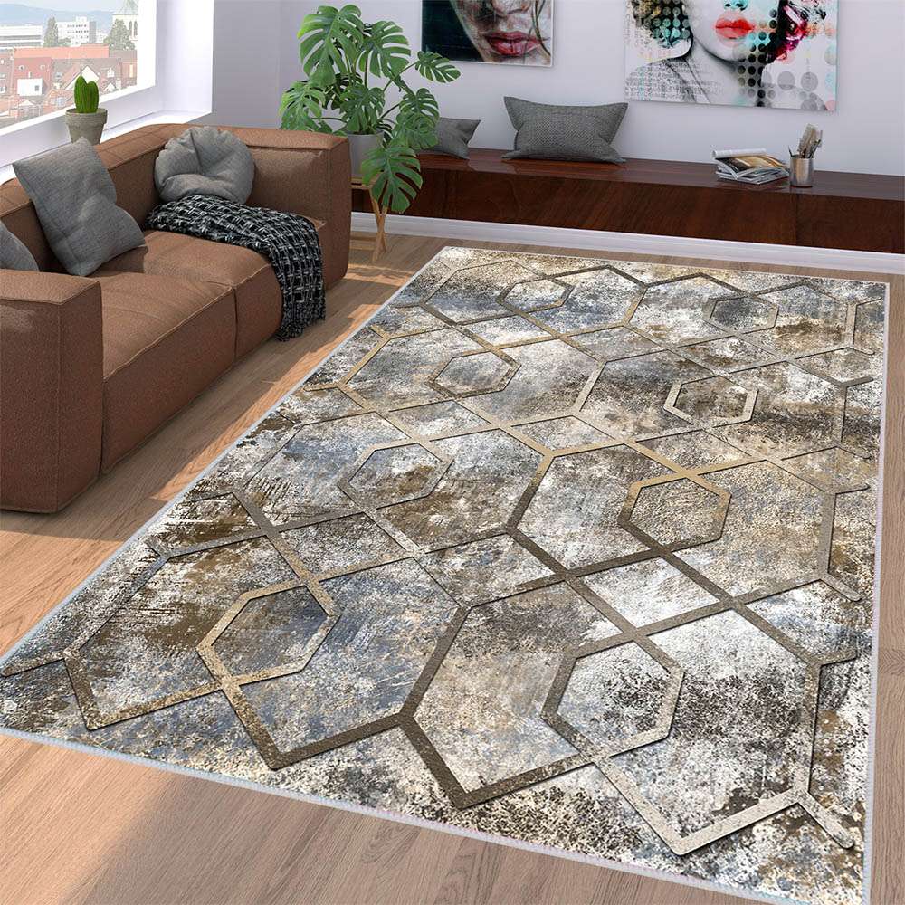 

Mosimoso Home RC119 Ковер с точечной подошвой и цифровой печатью 50x80 cm