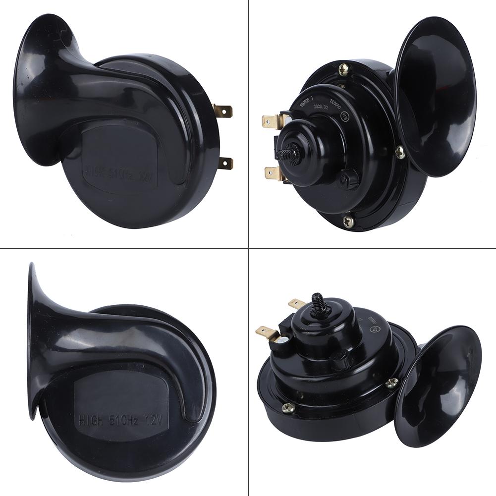 Universal 12V 110dB 510HZ Motorcycle Electric Snail Horn Loud Voice Speaker