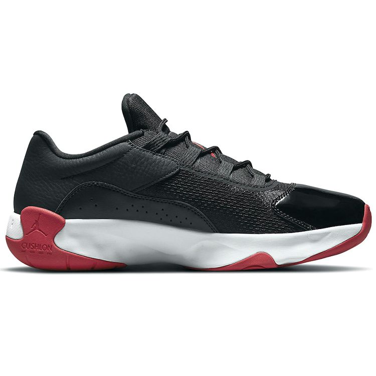 Air Jordan 11 CMFT Low Bred Men Sneakers Black Gym-Red White DM0844-005