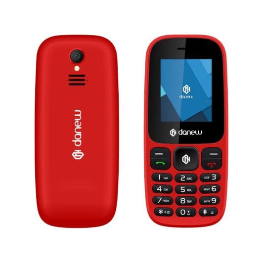 

Мобильный DANEW K34 красный
