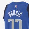 Nike NBA Retro Basketball Jersey SW Fan Edition - Luka Doncic No. 77 Men Tops Blue DB3568-480