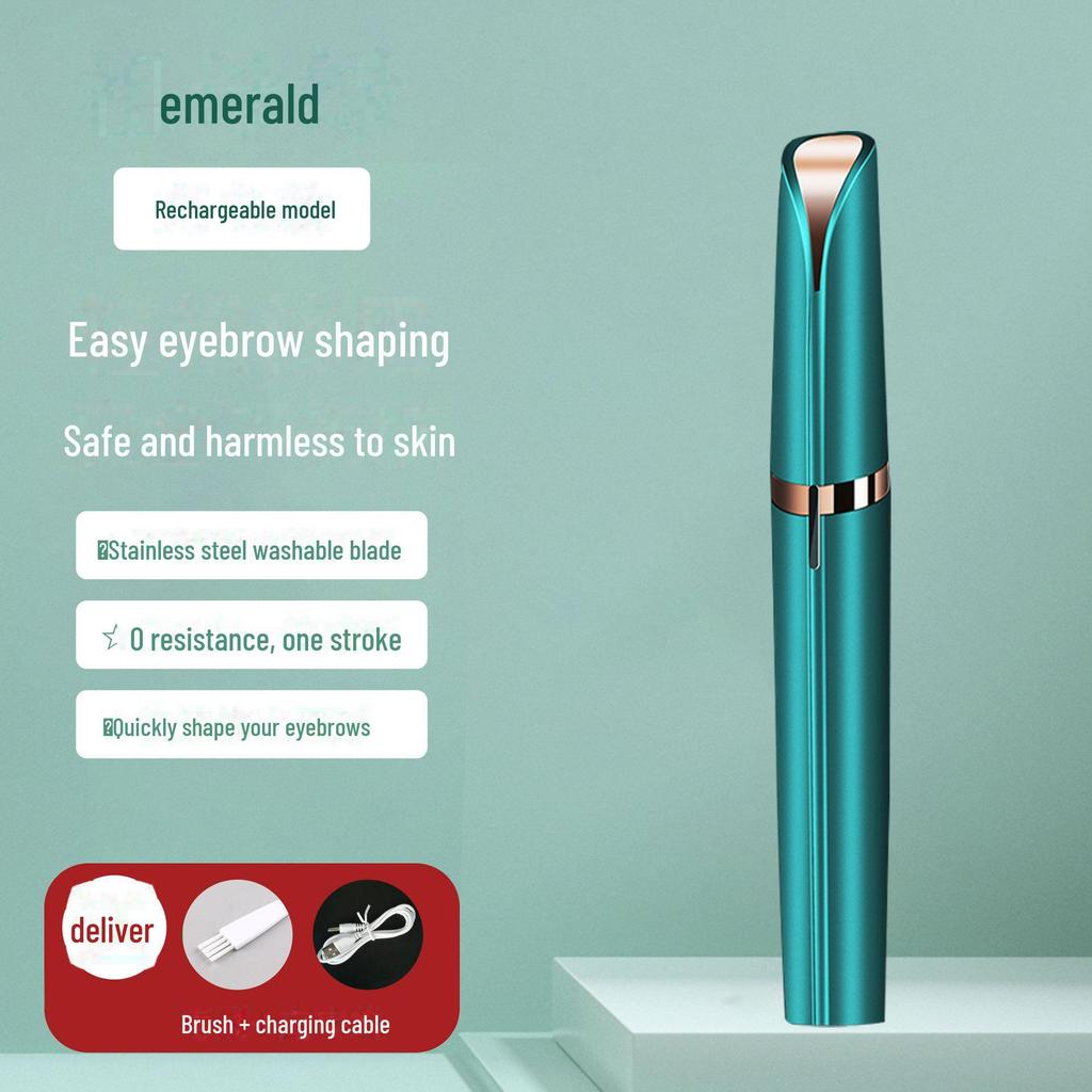 Women's Automatic Electric Eyebrow Trimmer - Hair Removal Beauty Tool