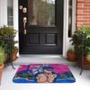 JoJoes Anime Front Door Mat Anti-Slip Indoor Welcome Waterproof  Doormat Living Room  Entrance Rug Carpet Footpad