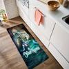Gothic Illustrations Customize Your Name Kitchen Rug Runner Rug Laundry Mat Hallway Entryway The Best Gift Choice