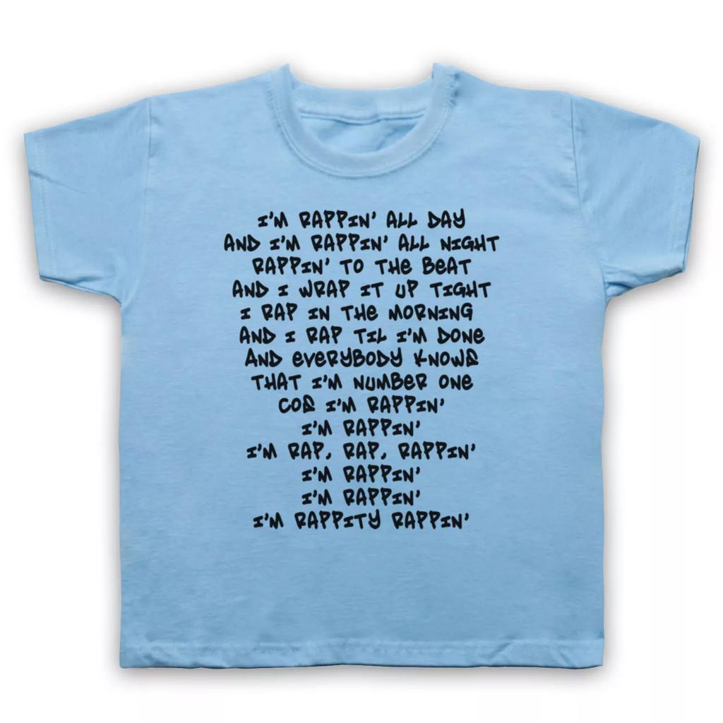 LOOK AROUND YOU MUSIC 2000 RAP I'M RAPPITY RAPPIN' TV KIDS CHILDS T-shirt